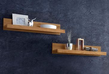 Home affaire Wandregal "Logo,teilmassiv, Breite: je 90 cm" Set, 2 Stk. tlg. günstig online kaufen