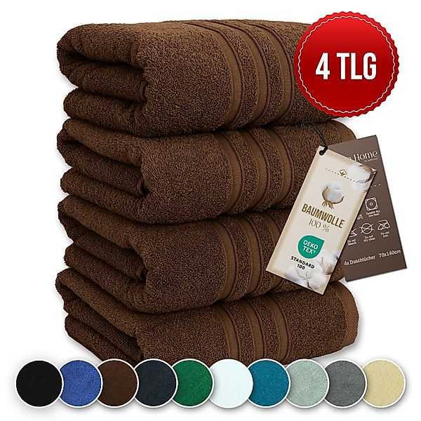 Veluna Home Badetücher Duschtücher Set, Duschtücher günstig online kaufen