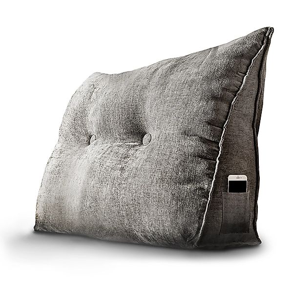 Björn&Schiller Rückenkissen Grau 70 cm mit Waschbarem Bezug günstig online kaufen