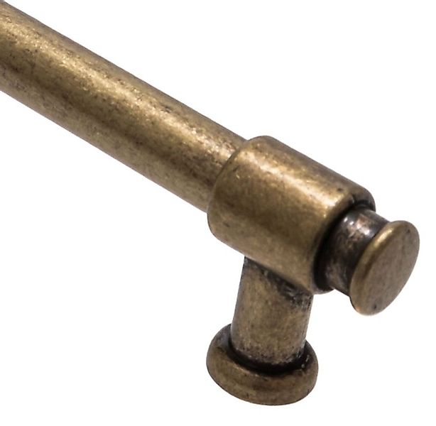 livingpoint24 Möbelgriff Möbelgriffe BA 128-192mm, Küchengriffe Altmessing, günstig online kaufen