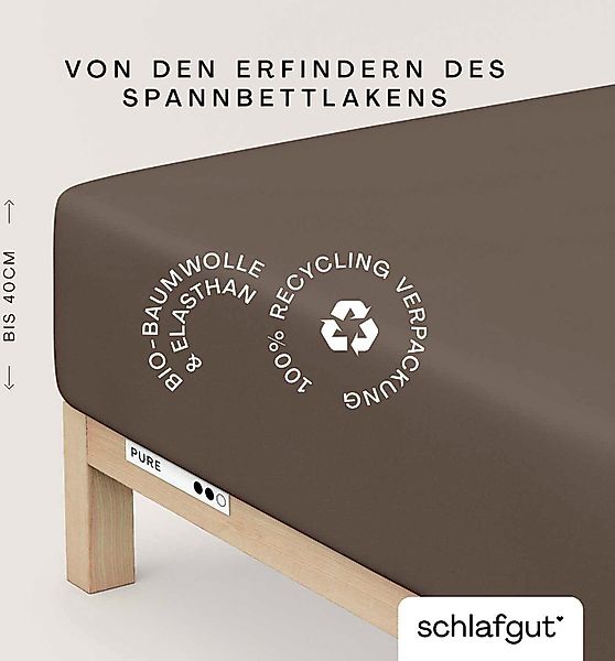 Schlafgut Spannbettlaken PURE BOXSPRING in Gr. günstig online kaufen