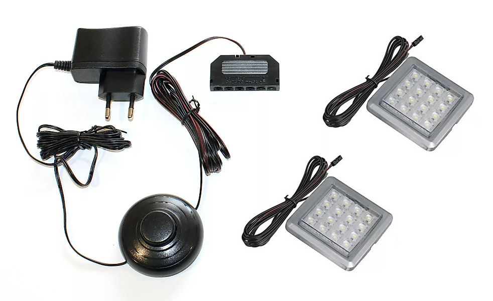 LED Beleuchtung - weiß - 6 cm - 6 cm - 1 cm - Sconto günstig online kaufen