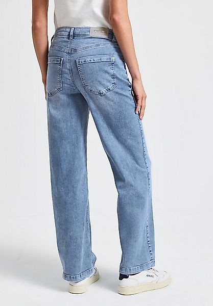STREET ONE Loose-fit-Jeans High Waist günstig online kaufen