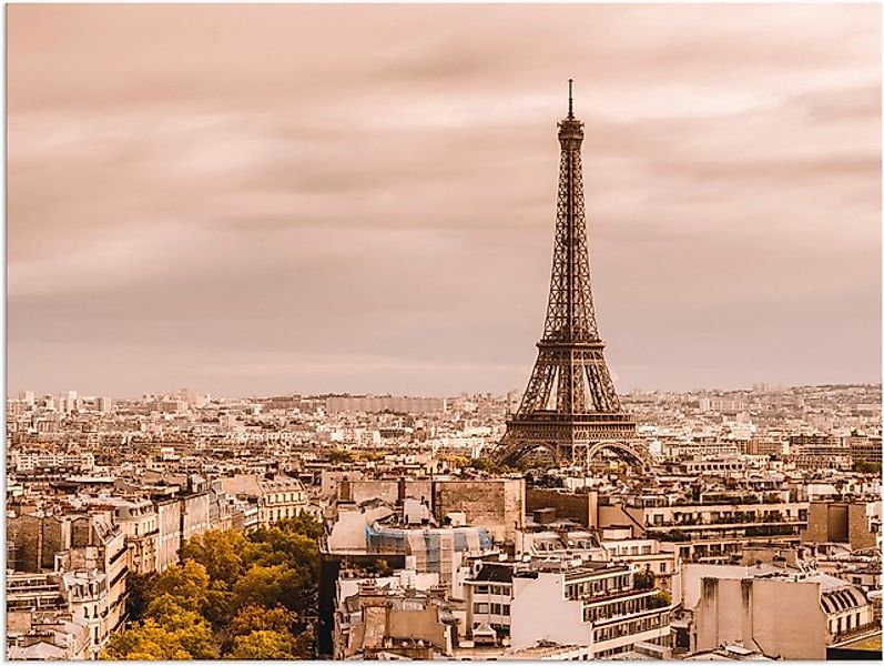 Artland Wandbild »Paris Eiffelturm I« Frankreich 1 Stk. tlg. als Alubild, O günstig online kaufen