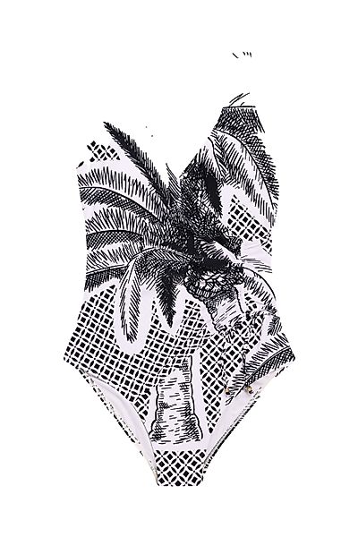 Next Badeanzug Bauchformender Badeanzug mit seitlicher günstig online kaufen