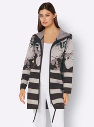 creation L Strickjacke Jacquard-Strickjacke günstig online kaufen