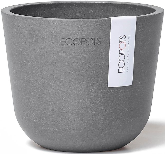 ECOPOTS Blumentopf "Oslo Mini 11,5 Grau", für den Innenbereich günstig online kaufen