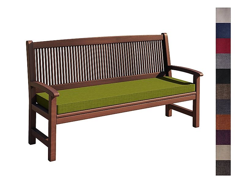 sunnypillow Bankauflage Bankkissen mit abnehmbarem Bezug, Auflage für Garte günstig online kaufen