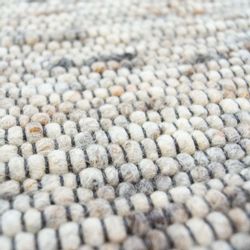 TaraCarpet Wollteppich TaraCarpet Handwebteppich Frankeneck, rund, günstig online kaufen