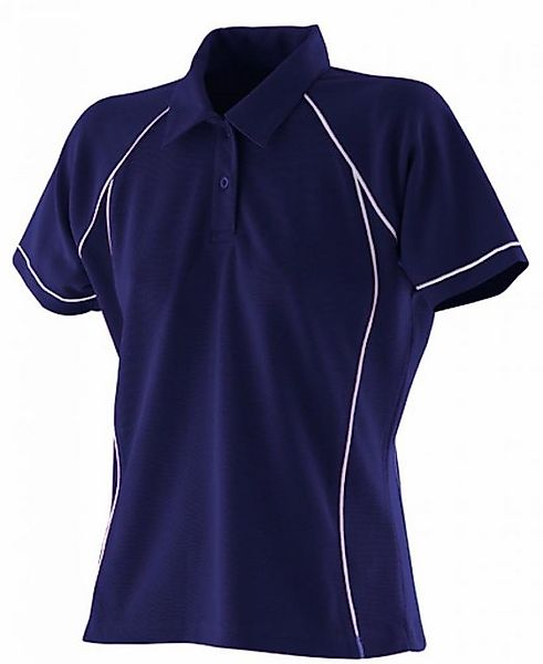 Finden+Hales Poloshirt Ladies Piped Performance Damen günstig online kaufen