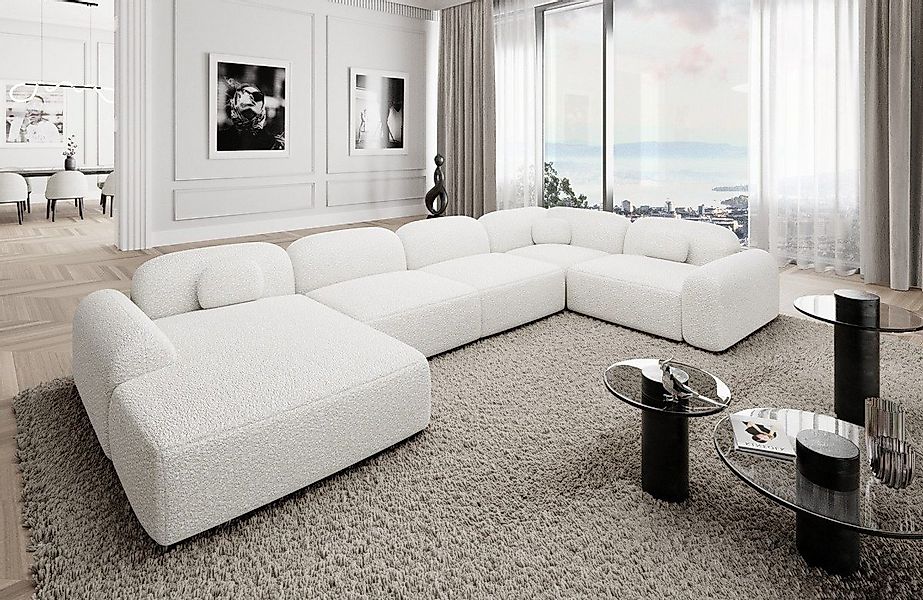 Sofa Dreams Wohnlandschaft Stoff Sofa Polstersofa Stoffcouch Stoffsofa Barc günstig online kaufen