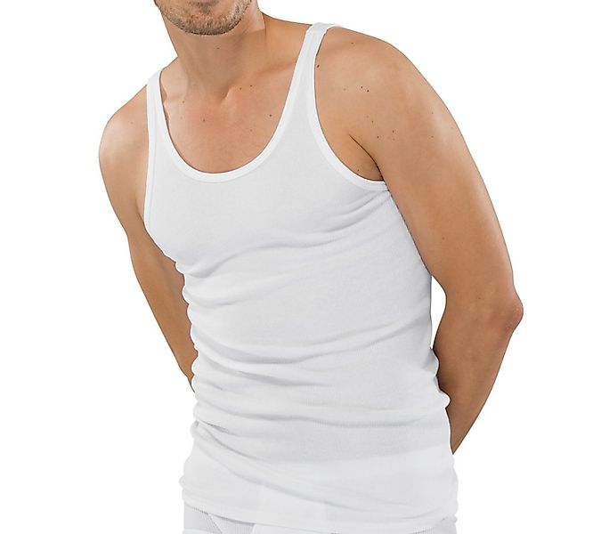 Schiesser Unterhemd Doppelripp 3er Pack (Vorteilspack, 3er-Pack) aus reiner günstig online kaufen