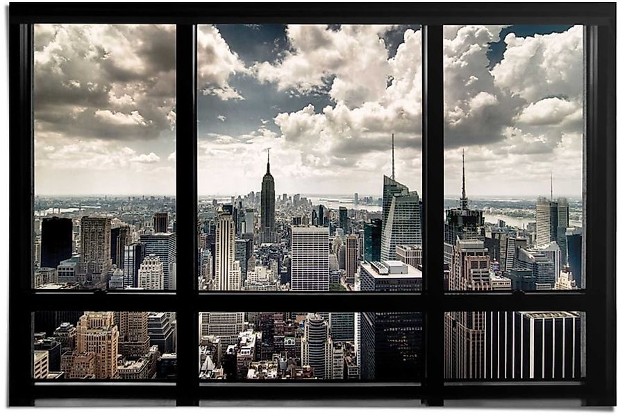 Reinders Poster "New York Fenster" 1 Stk. tlg. günstig online kaufen
