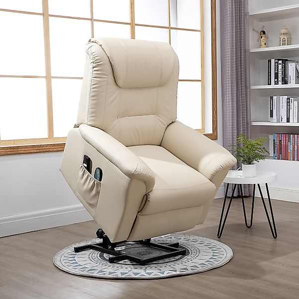 HOMCOM Massagesessel Sessel mit Aufstehhilfe, Massagestuhl günstig online kaufen