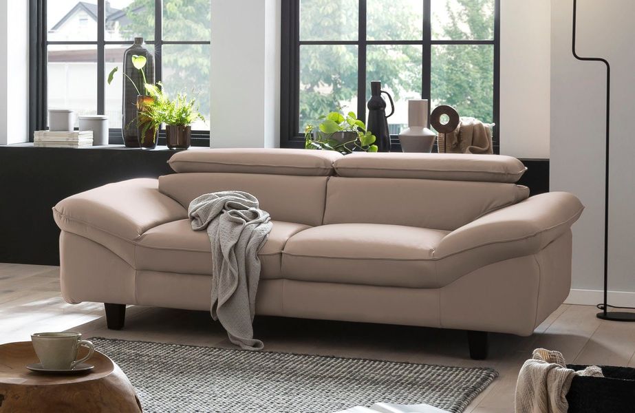 Home affaire 3-Sitzer "Pilot" Big-Sofa mit Kopfteilverstellung günstig online kaufen