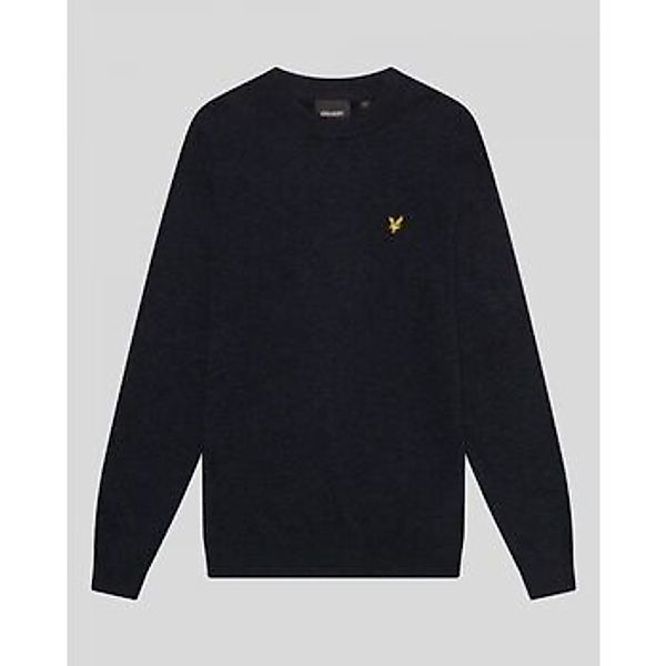 Lyle & Scott  Pullover KN2114V LAMBSWOOL BLEND CREW-Z56 DARK NAVY MARL günstig online kaufen