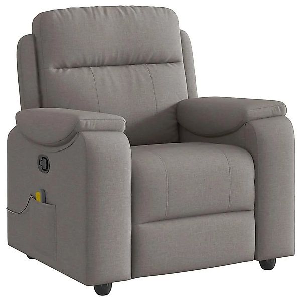 vidaXL Massagesessel Taupe Stoff 4015697 günstig online kaufen