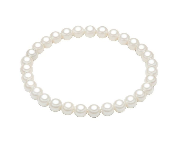 Lulu & Jane Perlenarmband weiß günstig online kaufen