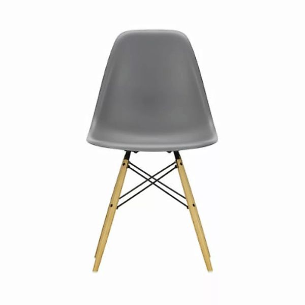 Stuhl DSW - Eames Plastic Side Chair plastikmaterial grau / (1950) - Helles günstig online kaufen