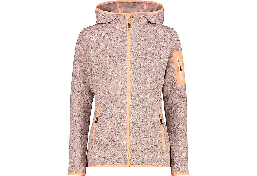 CMP Strickfleecejacke KNITTED MELANGE HOODY WOMAN HOODY JACKET (1-St) für O günstig online kaufen