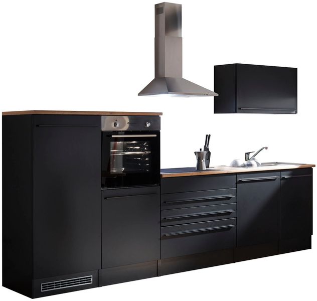 BASIC by Balculina Küchenzeile "Jazz" Breite 320 cm, wahlweise mit E-Geräte günstig online kaufen