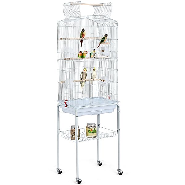 Yaheetech Vogelkäfig, Vogelbauer Vogelvoliere Käfig Vogelhaus günstig online kaufen