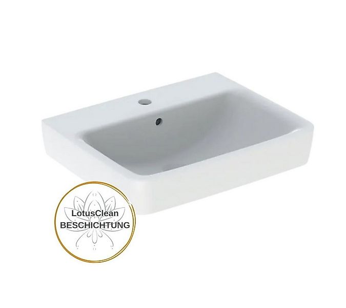 GEBERIT Waschbecken Geberit Renova Plan Waschtisch 60 mit Beschichtung günstig online kaufen