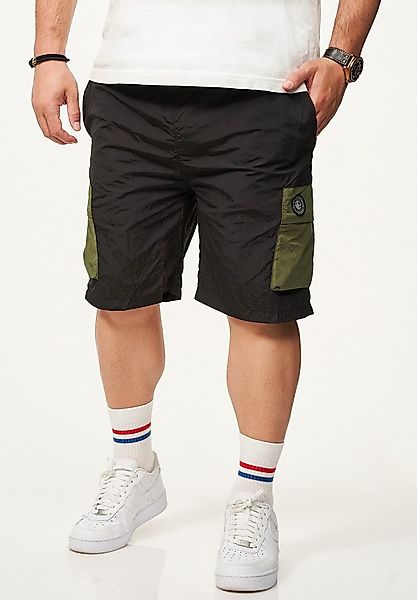 SOULSTAR Cargoshorts im Tech Utility-Style für Herren aus leichtem Nylon Re günstig online kaufen