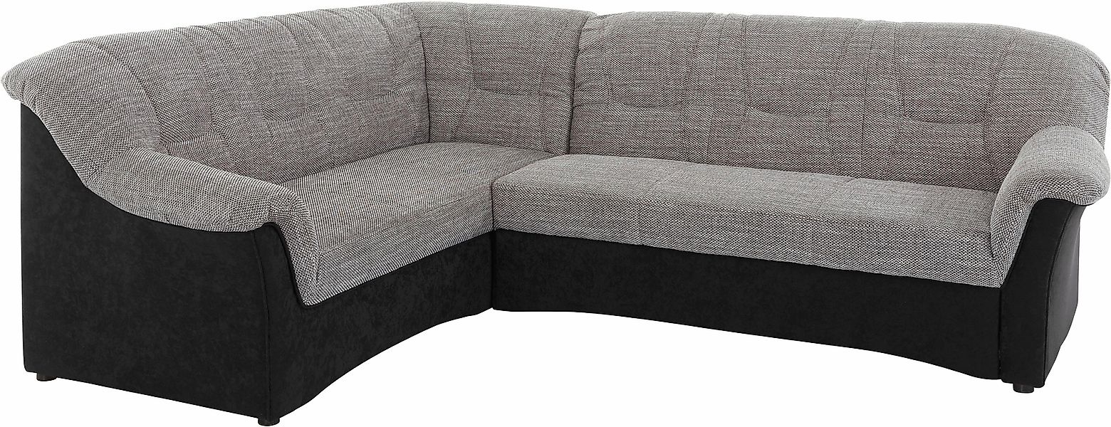 DOMO collection Ecksofa »Sarafina zeitlos&bequem, optional mit Federkern, B günstig online kaufen