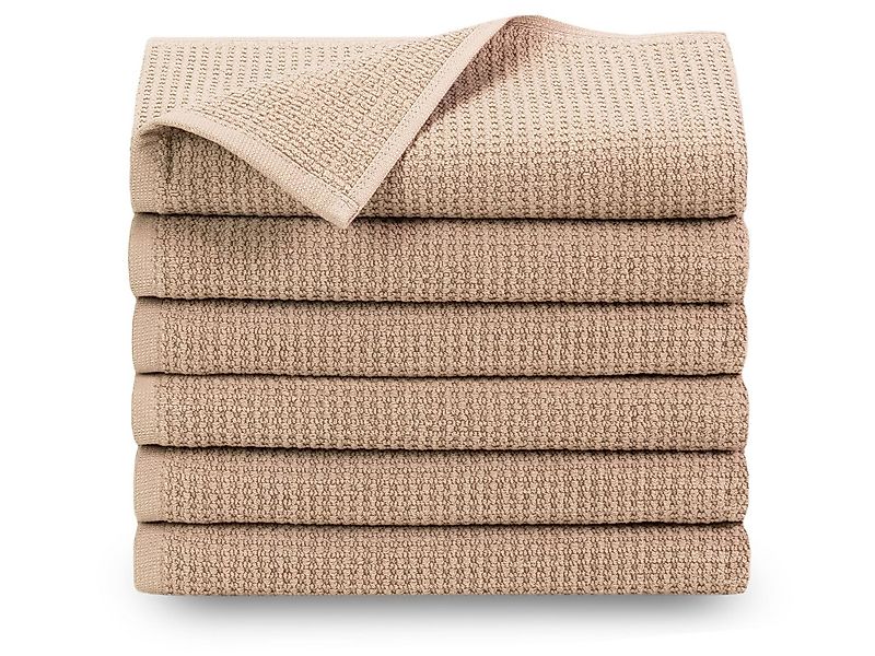 ZOLLNER Handtücher, Waffelpique (6-St), 50 x 70 cm, 100% Baumwolle, vom Hot günstig online kaufen