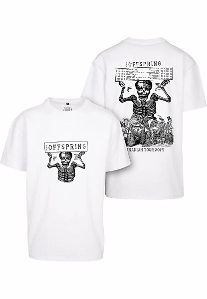 Merchcode T-Shirt "Merchcode Offspring Canadian Tour Oversize Tee" 1 Stk. günstig online kaufen