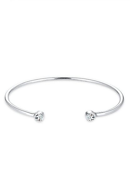 Elli Armreif Armreif Weiß 925 Sterling Silver, mit Kristallen von Swarovski günstig online kaufen