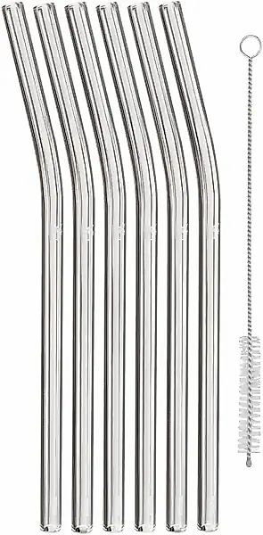 WMF Trinkhalme »WMF« 6-teiliges Set, 22 cm Länge, inkl. Reinigungsbürste, B günstig online kaufen