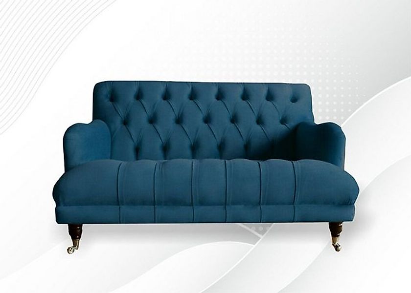 JVmoebel Chesterfield-Sofa Chesterfield-Sofa massiv Holz Handarbeit hochwer günstig online kaufen