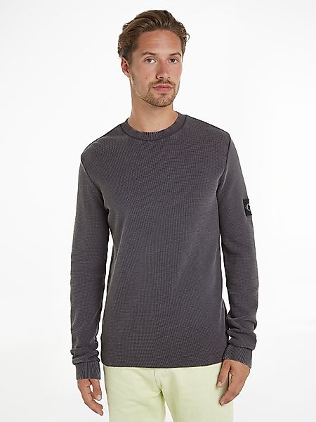 Calvin Klein Jeans Langarmshirt WASHED BADGE günstig online kaufen
