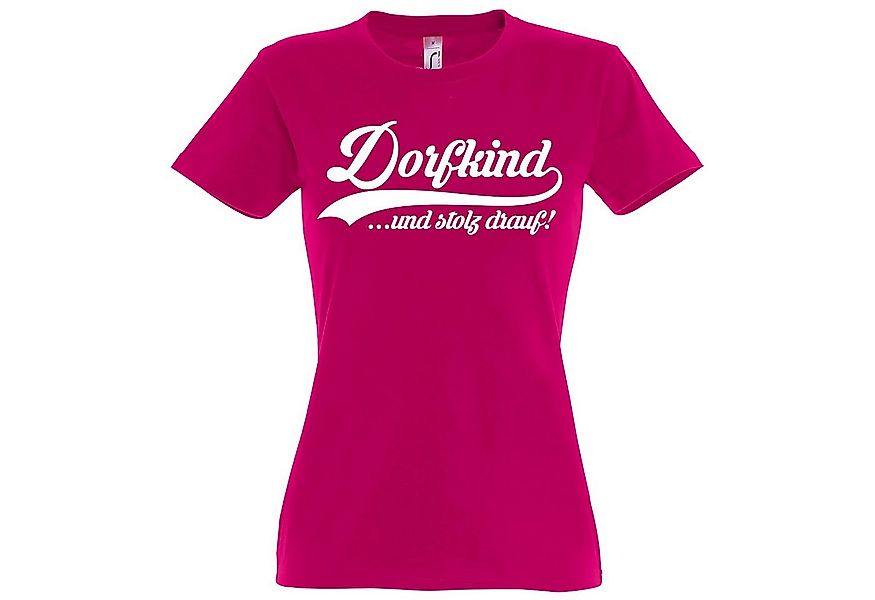 Youth Designz Print-Shirt Dorfkind Damen T-Shirt mit modischem Print günstig online kaufen