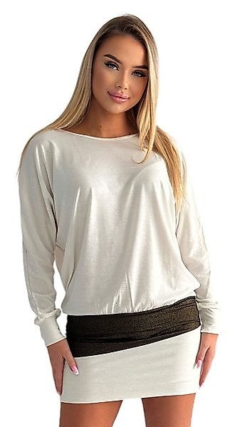 Mississhop Partykleid Damen Minikleid festlich Glitzer günstig online kaufen