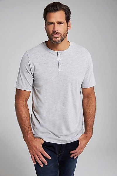 JP1880 T-Shirt JP1880 Henley Basic Knopfleiste Halbarm bis 7 XL günstig online kaufen
