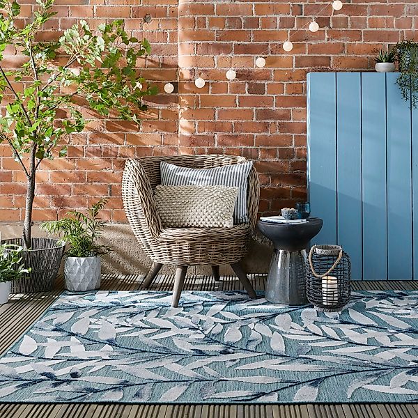 FLAIR RUGS Teppich »Willow«, rechteckig, 2 mm Höhe, Outdoor geeignet, Hoch- günstig online kaufen