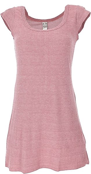 Guru-Shop Midikleid Minikleid mit Ärmelchen, bequemes günstig online kaufen