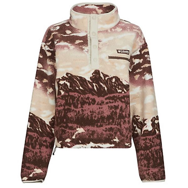 Columbia  Fleecepullover HELVETIA II PRINTED CROPPED HALF SNAP günstig online kaufen