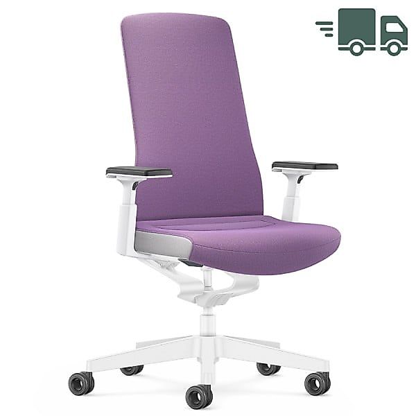 Interstuhl PURE INTERIOR Edition Bürostuhl mit Polsterrücken - 4D Armlehnen günstig online kaufen