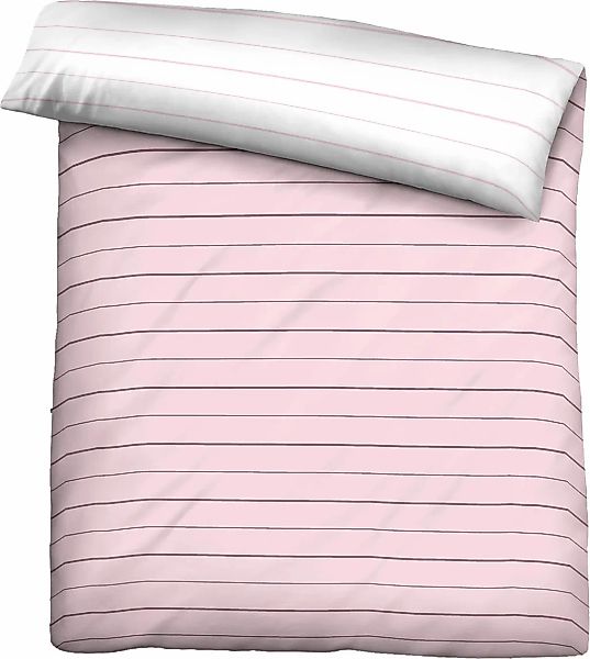 Biberna Wendebettbezug "Mix & Match in Größe 135x200 oder 155x220 cm" Bettb günstig online kaufen