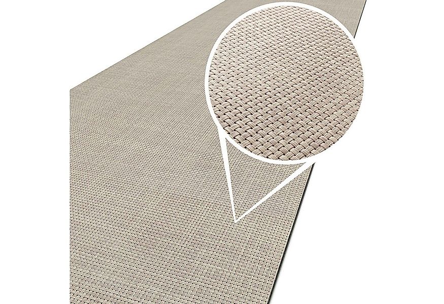 ANRO Küchenläufer Hochwertig Outdoorläufer Teppich TATAMI Läufermatte, Ecki günstig online kaufen