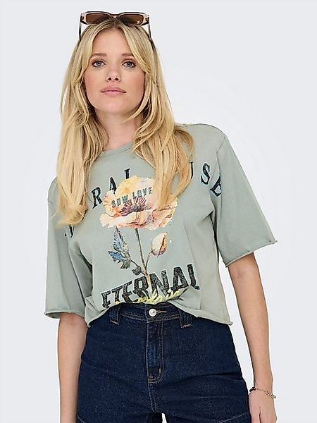 ONLY Kurzarmshirt ONLLUCY LIFE S/S FLOWERS TOP BOX JRS günstig online kaufen