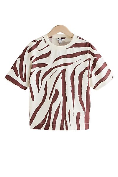Next T-Shirt Langarmshirt Rundhalsausschnitt 100 % Baumwolle günstig online kaufen