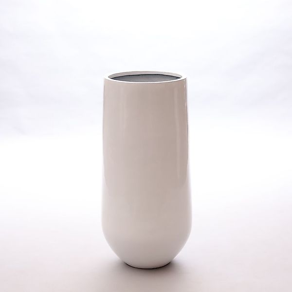 Elegant Einrichten Pflanzkübel Fiberglas Schale rund günstig online kaufen
