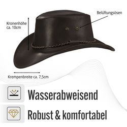 BLACK FOREST FOX Cowboyhut Western Cowboy günstig online kaufen