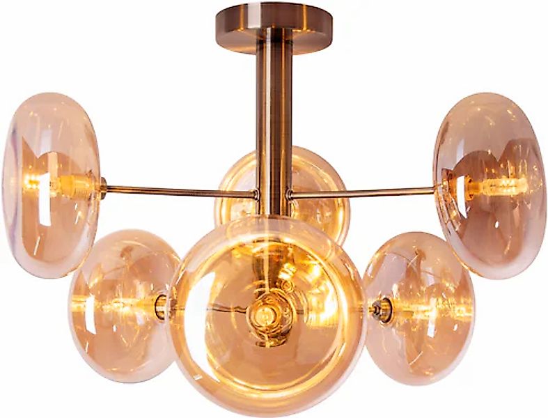 näve Deckenleuchten »Orion« G9 1 Stk. Glasschirme, 6flg. G9, exkl. Leuchtmi günstig online kaufen