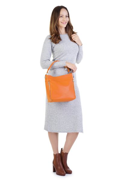 Cluty Henkeltasche echt Leder, Made in Italy günstig online kaufen